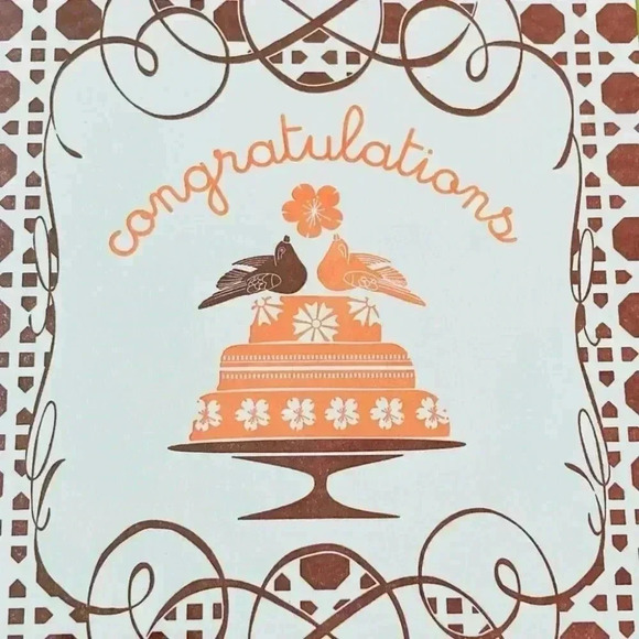 A Papier Congratulations Wedding Cake Card - Picture 2 of 4